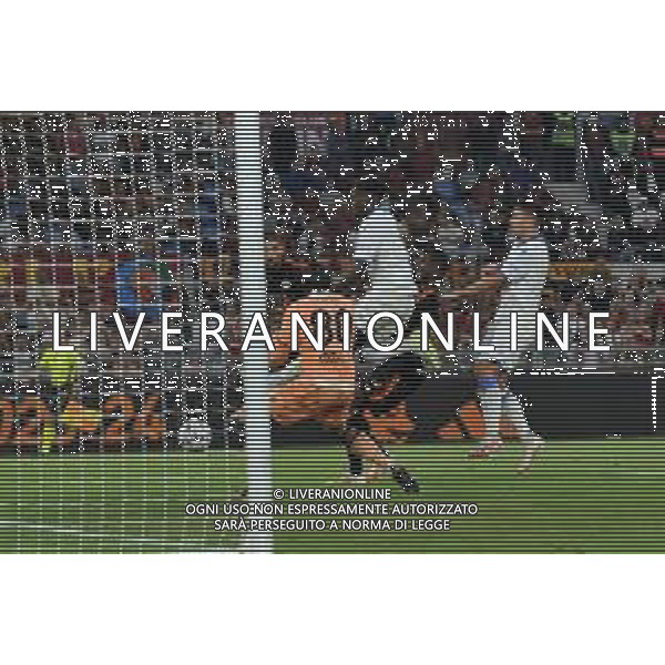 Roma vs Frosinone - Campionato Serie A TIM - 7 giornata - Stadio Olimpico - Roma 01-10-2023 nella foto Gol Lorenzo Pellegrini ©Federico GaetanoA/AGENZIA ALDO LIVERANI SAS