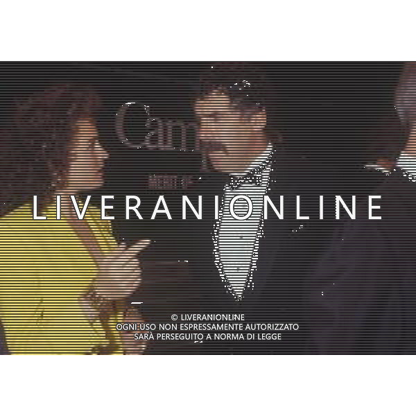 DIAP-RETROSPETTIVA LORY DEL SANTO ATTRICE NELLA FOTO LORY DEL SANTO CON ELLIOTT GOULD A CAMPIONE D\'ITALIA AG ALDO LIVERANI SAS