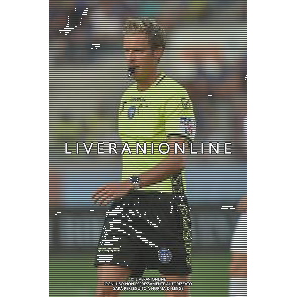 Atalanta vs Juventus nella foto l\'arbitro Daniele Chiffi di Padova Bergamo 01-10-2023 Gewiss Stadium - Stadio Atleti Azzurri d\'Italia Campionato Serie A TIM - 7a giornata foto Roberto Garavaglia/ag. Aldo Liverani sas