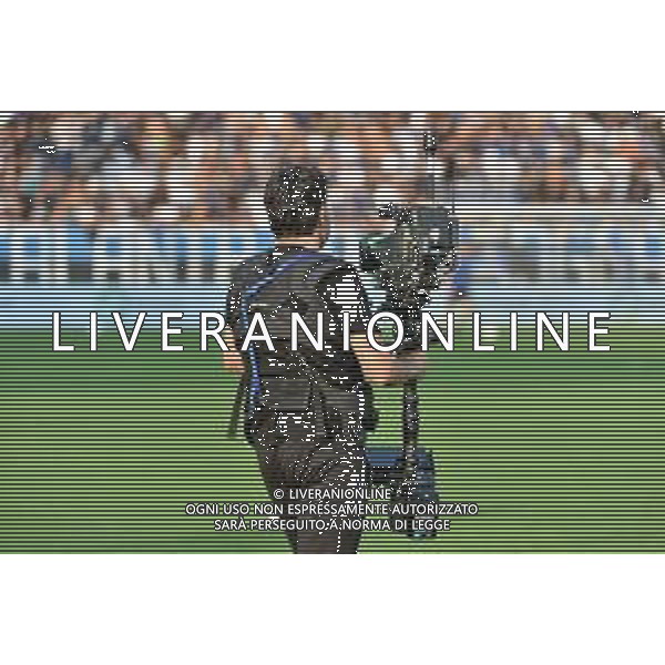 Atalanta vs Juventus nella foto telecamera TV diritti televisivi partite Campionato Serie A TIM Bergamo 01-10-2023 Gewiss Stadium - Stadio Atleti Azzurri d\'Italia Campionato Serie A TIM - 7a giornata foto Roberto Garavaglia/ag. Aldo Liverani sas