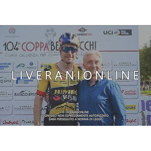02-10-2023 Coppa Bernocchi; 2023, Jumbo - Visma; Van Aert, Wout; Saronni, Giuseppe; Parabiago; ©SIROTTI/AGENZIA ALDO LIVERANI SAS