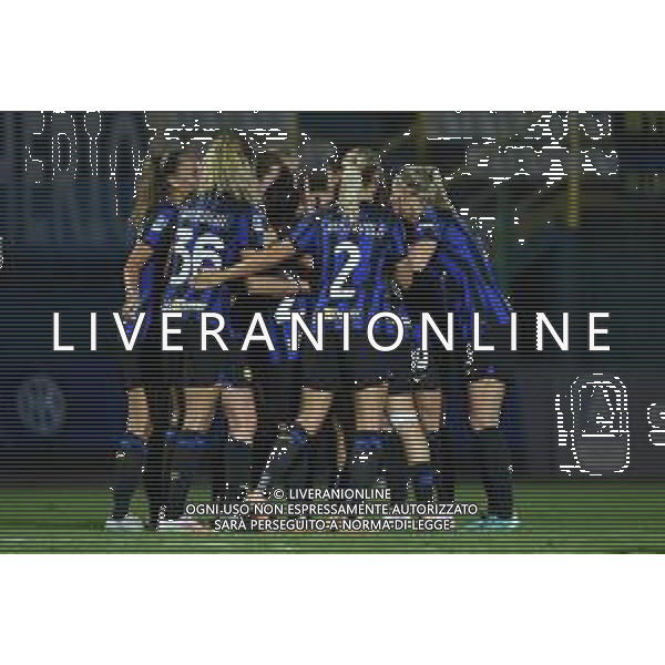 TVRG Inter vs Fiorentina nella foto esultanza Inter dopo il gol dell\'1 a 1 Sesto San Giovanni (MI) 02-10-2023 Stadio Ernesto Breda Serie A femminile eBay - 2a giornata foto Roberto Garavaglia/ag. Aldo Liverani sas