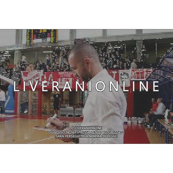 IMOLA 01 10 2023 ANDRE COSTA BASKET-FABRIANO SERIE B NELLA FOTO EMANUELE DI PAOLANTONIO ALLEANTORE IMOLA ©SANNA/AGENZIA ALDO LIVERANI SAS