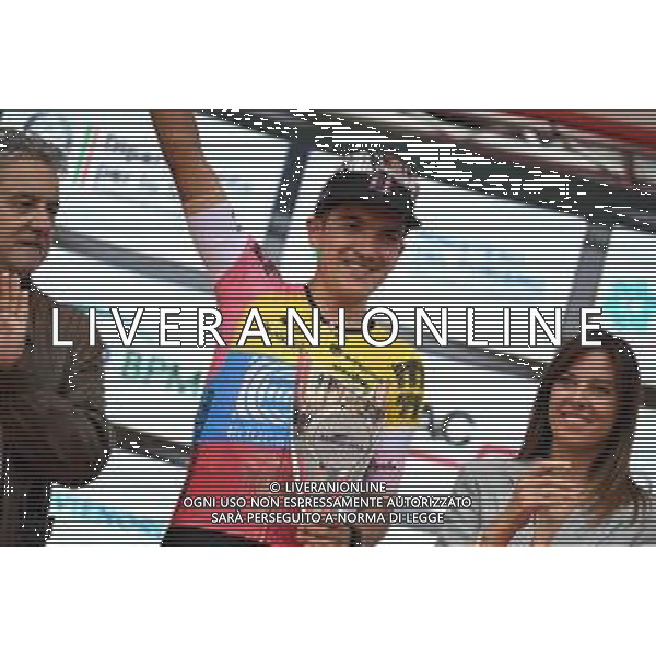 03-10-2023 Tre Valli Varesine; 2023, Ef Education - Easypost; Carapaz Antonio, Richard Antonio; Varese; ©SIROTTI/AGENZIA ALDO LIVERANI SAS
