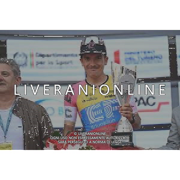 03-10-2023 Tre Valli Varesine; 2023, Ef Education - Easypost; Carapaz Antonio, Richard Antonio; Varese; ©SIROTTI/AGENZIA ALDO LIVERANI SAS