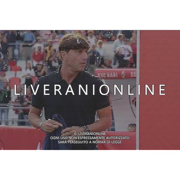 coach Michele Mignani (SSC Bari) during the Italian Serie B match SSC Bari vs Como 1907 on October 01,, 2023 at the San Nicola stadium in Bari, Italy. Photo by Emmanuele Mastrodonato/ag. Aldo Liverani sas