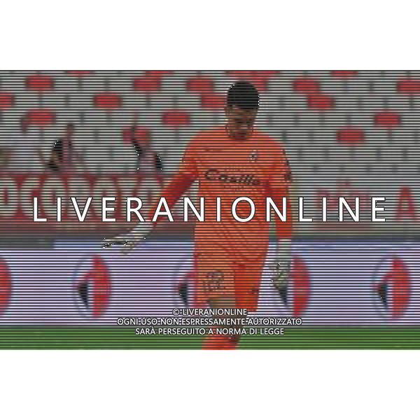 Oliveira Fraga Costa Brenno (SSC Bari) disappointment during the Italian Serie B match SSC Bari vs Como 1907 on October 01,, 2023 at the San Nicola stadium in Bari, Italy. Photo by Emmanuele Mastrodonato/ag. Aldo Liverani sas