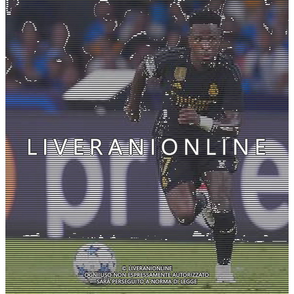 03-10-2023 NAPOLI CHAMPIONS LEAGUE NAPOLI-REAL MADRID NELLA FOTO VINICIUS JUNIOR FOTO MOSCA -AG ALDO LIVERANI SAS