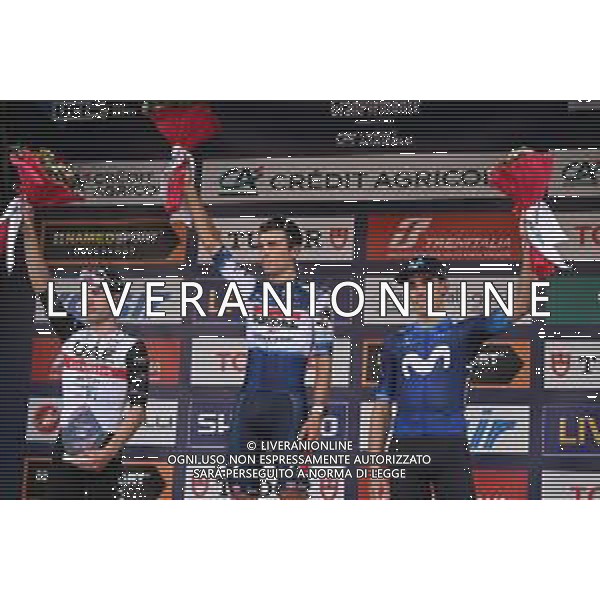 05-10-2023 Giro Del Piemonte; 2023, Soudal - Quickstep; 2023, Uae Emirates; 2023, Movistar; Bagioli, Andrea; Hirschi, Marc; Aranburu Deva, Alexander; Favria; FOTO STEFANO SIROTTI-AG ALDO LIVERANI SAS