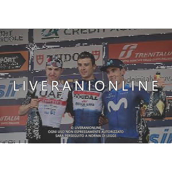 05-10-2023 Giro Del Piemonte; 2023, Soudal - Quickstep; 2023, Uae Emirates; 2023, Movistar; Bagioli, Andrea; Hirschi, Marc; Aranburu Deva, Alexander; Favria; FOTO STEFANO SIROTTI-AG ALDO LIVERANI SAS