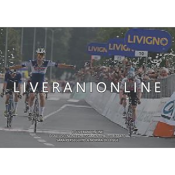 05-10-2023 Giro Del Piemonte; 2023, Soudal - Quickstep; 2023, Uae Emirates; 2023, Movistar; Bagioli, Andrea; Hirschi, Marc; Aranburu Deva, Alexander; Favria; FOTO STEFANO SIROTTI-AG ALDO LIVERANI SAS