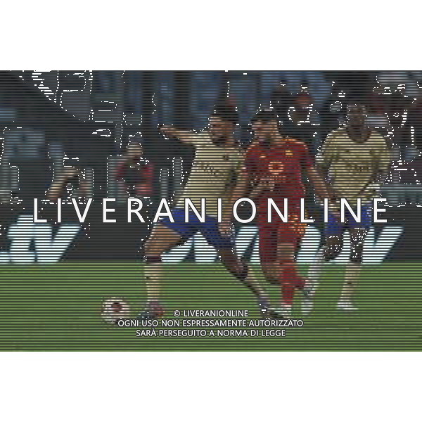 Roma vs Servette - Europa League - 2 giornata - Stadio Olimpico - Roma 05-10-2023 nella foto Vouilloz e Aouar ©Federico Gaetano / AGENZIA ALDO LIVERANI SAS