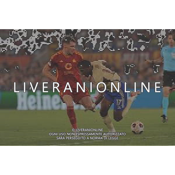 Roma vs Servette - Europa League - 2 giornata - Stadio Olimpico - Roma 05-10-2023 nella foto andrea Belotti e Kutesa ©Federico Gaetano / AGENZIA ALDO LIVERANI SAS