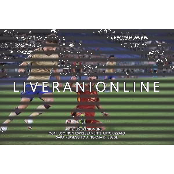 Roma vs Servette - Europa League - 2 giornata - Stadio Olimpico - Roma 05-10-2023 nella foto Stevanovic e Aouar ©Federico Gaetano / AGENZIA ALDO LIVERANI SAS