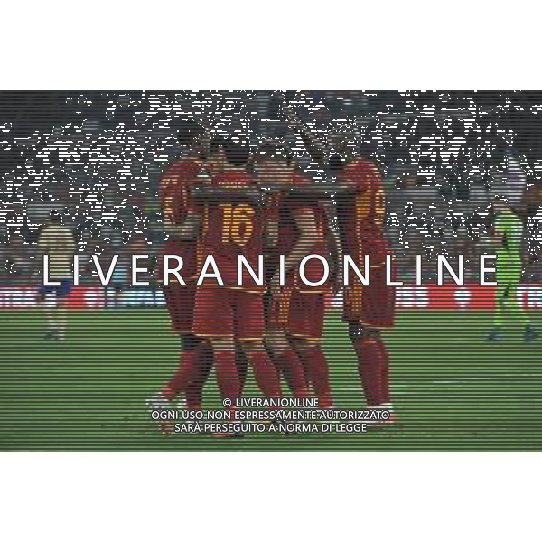 Roma vs Servette - Europa League - 2 giornata - Stadio Olimpico - Roma 05-10-2023 nella foto Esultanza Roma ©Federico Gaetano / AGENZIA ALDO LIVERANI SAS