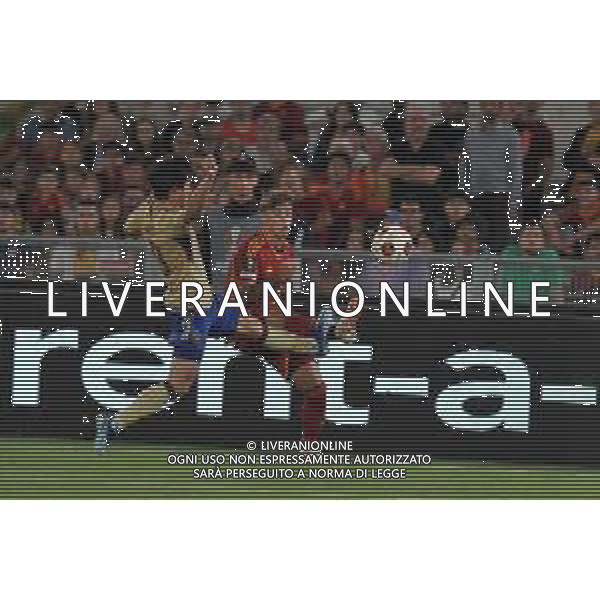 Roma vs Servette - Europa League - 2 giornata - Stadio Olimpico - Roma 05-10-2023 nella foto Tsunemoto e Zalewski ©Federico Gaetano / AGENZIA ALDO LIVERANI SAS