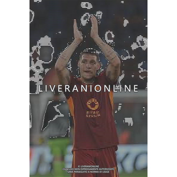 Roma vs Servette - Europa League - 2 giornata - Stadio Olimpico - Roma 05-10-2023 nella foto Saluto Andrea Belotti ©Federico Gaetano / AGENZIA ALDO LIVERANI SAS