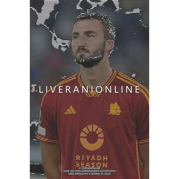 Roma vs Servette - Europa League - 2 giornata - Stadio Olimpico - Roma 05-10-2023 nella foto Bryan Cristante FOTO FEDERICO GAETANO-AG ALDO LIVERANI SAS