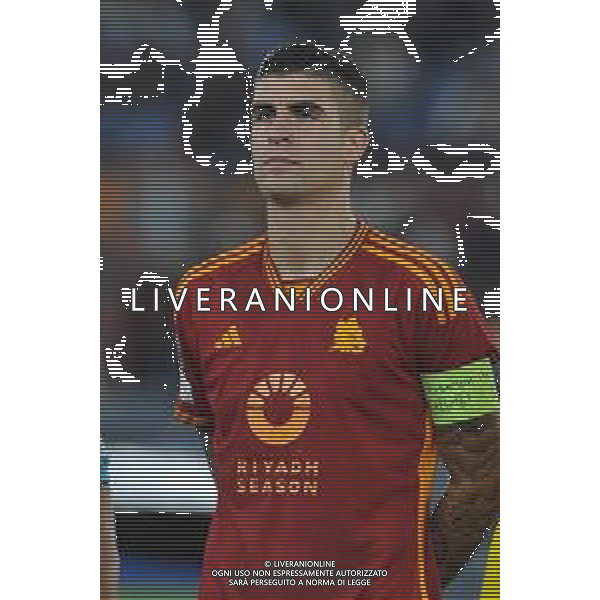 Roma vs Servette - Europa League - 2 giornata - Stadio Olimpico - Roma 05-10-2023 nella foto Gianluca Mancini FOTO FEDERICO GAETANO-AG ALDO LIVERANI SAS
