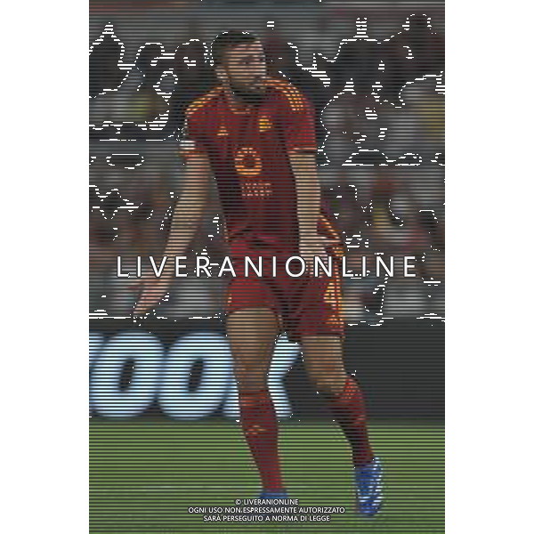 Roma vs Servette - Europa League - 2 giornata - Stadio Olimpico - Roma 05-10-2023 nella foto Bryan Cristante FOTO FEDERICO GAETANO-AG ALDO LIVERANI SAS