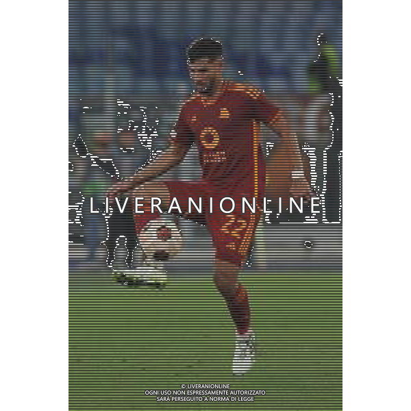 Roma vs Servette - Europa League - 2 giornata - Stadio Olimpico - Roma 05-10-2023 nella foto Houssem Aouar FOTO FEDERICO GAETANO-AG ALDO LIVERANI SAS