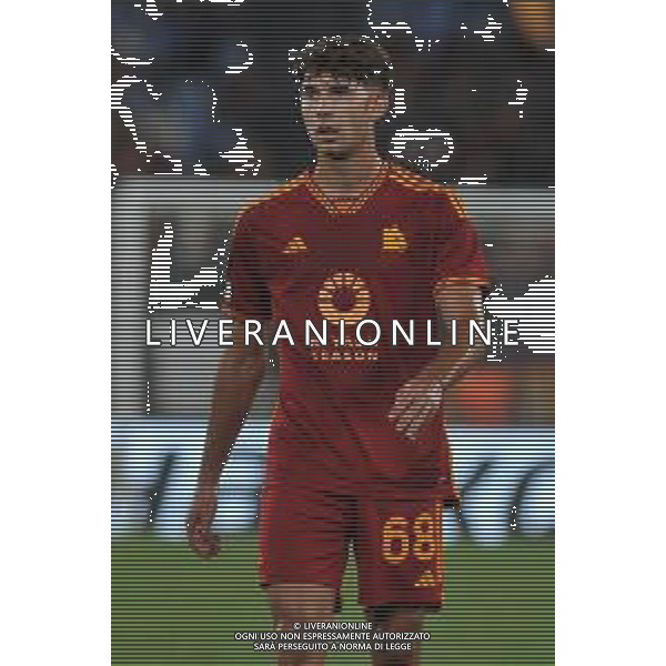 Roma vs Servette - Europa League - 2 giornata - Stadio Olimpico - Roma 05-10-2023 nella foto Francesco D\'Alessio FOTO FEDERICO GAETANO-AG ALDO LIVERANI SAS
