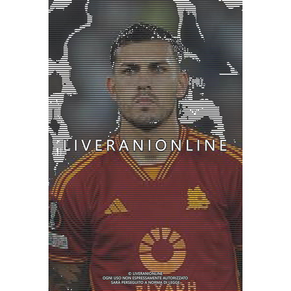 Roma vs Servette - Europa League - 2 giornata - Stadio Olimpico - Roma 05-10-2023 nella foto Leandro Paredes FOTO FEDERICO GAETANO-AG ALDO LIVERANI SAS