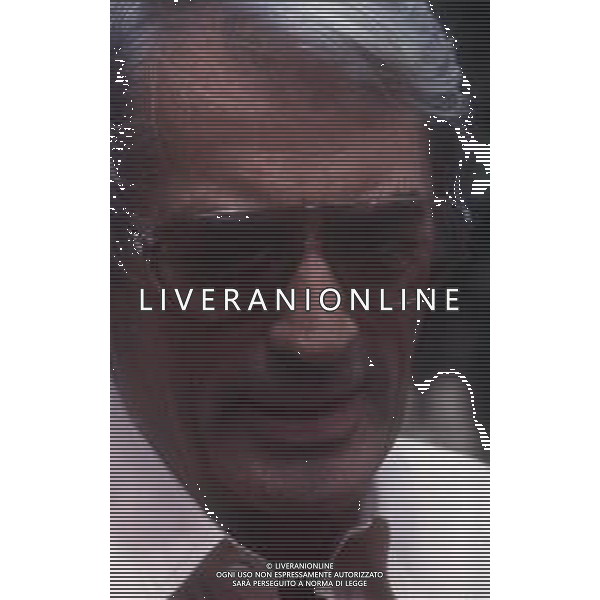 DIAP-RETROSPETTIVA GREGORY PECK ATTORE NELLA FOTO GREGORY PECK A VENEZIA NELL\'ANNO 1983 AG ALDO LIVERANI SAS 