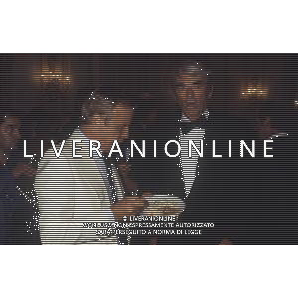 DIAP-RETROSPETTIVA GREGORY PECK ATTORE NELLA FOTO GREGORY PECK A VENEZIA NELL\'ANNO 1983 AG ALDO LIVERANI SAS 