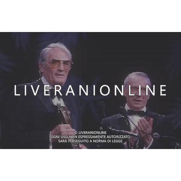 DIAP-RETROSPETTIVA GREGORY PECK ATTORE NELLA FOTO GREGORY PECK A CANNES NELL\'ANNO 1989 AG ALDO LIVERANI SAS 