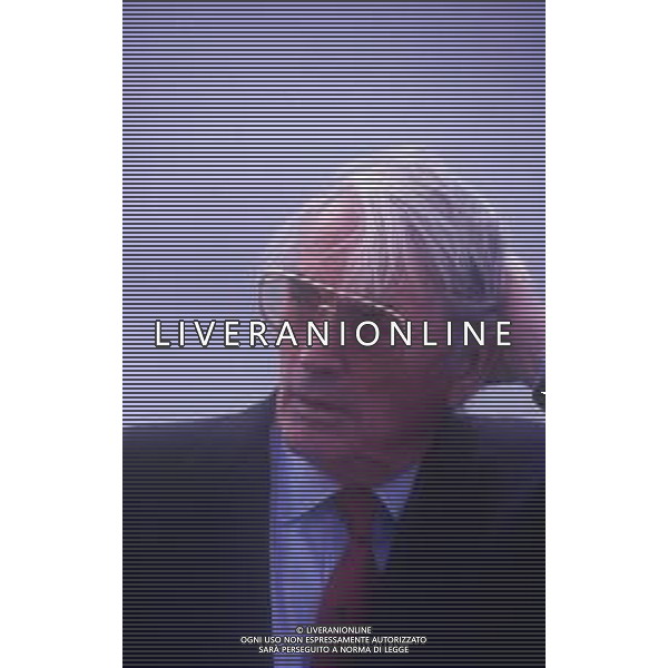 DIAP-RETROSPETTIVA GREGORY PECK ATTORE NELLA FOTO GREGORY PECK A CANNES NELL\'ANNO 1989 AG ALDO LIVERANI SAS 