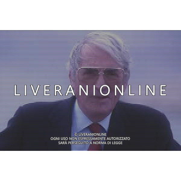 DIAP-RETROSPETTIVA GREGORY PECK ATTORE NELLA FOTO GREGORY PECK A CANNES NELL\'ANNO 1989 AG ALDO LIVERANI SAS 