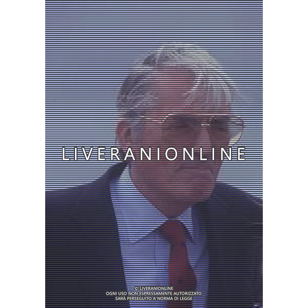 DIAP-RETROSPETTIVA GREGORY PECK ATTORE NELLA FOTO GREGORY PECK A CANNES NELL\'ANNO 1989 AG ALDO LIVERANI SAS 