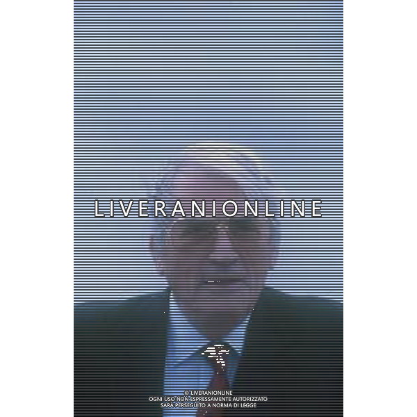 DIAP-RETROSPETTIVA GREGORY PECK ATTORE NELLA FOTO GREGORY PECK A CANNES NELL\'ANNO 1989 AG ALDO LIVERANI SAS 