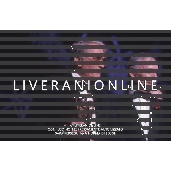 DIAP-RETROSPETTIVA GREGORY PECK ATTORE NELLA FOTO GREGORY PECK A CANNES NELL\'ANNO 1989 AG ALDO LIVERANI SAS 
