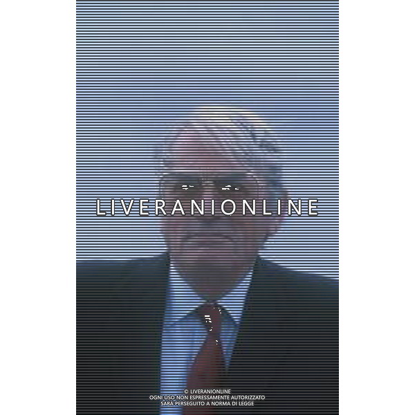 DIAP-RETROSPETTIVA GREGORY PECK ATTORE NELLA FOTO GREGORY PECK A CANNES NELL\'ANNO 1989 AG ALDO LIVERANI SAS 