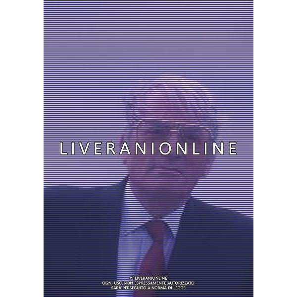 DIAP-RETROSPETTIVA GREGORY PECK ATTORE NELLA FOTO GREGORY PECK A CANNES NELL\'ANNO 1989 AG ALDO LIVERANI SAS 