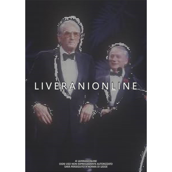 DIAP-RETROSPETTIVA GREGORY PECK ATTORE NELLA FOTO GREGORY PECK A CANNES NELL\'ANNO 1989 AG ALDO LIVERANI SAS 