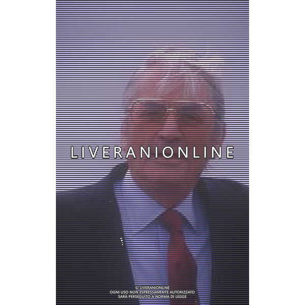 DIAP-RETROSPETTIVA GREGORY PECK ATTORE NELLA FOTO GREGORY PECK A CANNES NELL\'ANNO 1989 AG ALDO LIVERANI SAS 