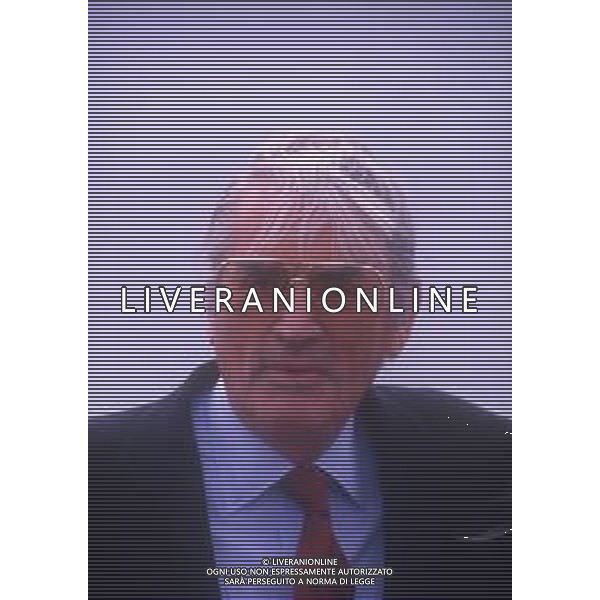 DIAP-RETROSPETTIVA GREGORY PECK ATTORE NELLA FOTO GREGORY PECK A CANNES NELL\'ANNO 1989 AG ALDO LIVERANI SAS 