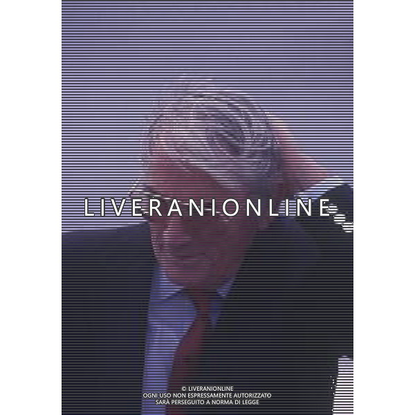 DIAP-RETROSPETTIVA GREGORY PECK ATTORE NELLA FOTO GREGORY PECK A CANNES NELL\'ANNO 1989 AG ALDO LIVERANI SAS 