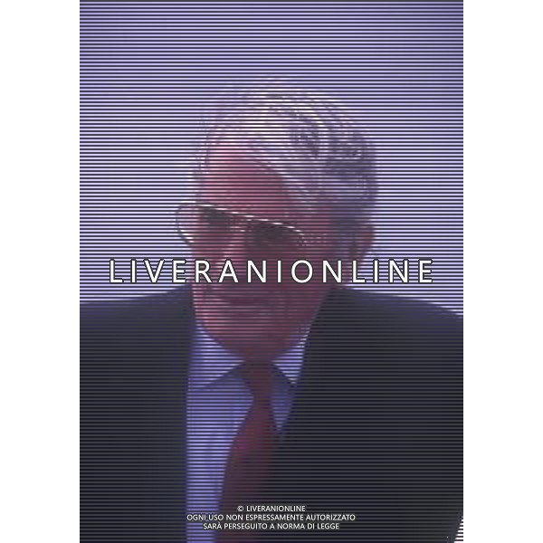 DIAP-RETROSPETTIVA GREGORY PECK ATTORE NELLA FOTO GREGORY PECK A CANNES NELL\'ANNO 1989 AG ALDO LIVERANI SAS 