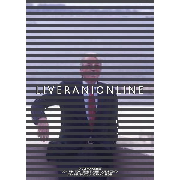 DIAP-RETROSPETTIVA GREGORY PECK ATTORE NELLA FOTO GREGORY PECK A CANNES NELL\'ANNO 1989 AG ALDO LIVERANI SAS 