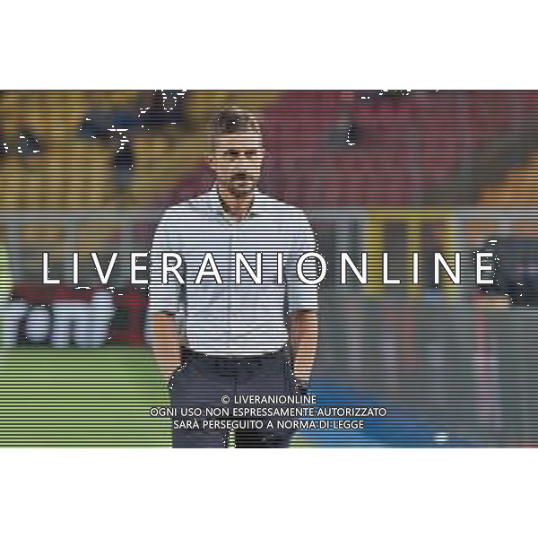 coach Alessio Dionisi of US Sassuolo during the Italian soccer Serie A match US Lecce vs US Sassuolo on October 06, 2023 at Via del Mare Stadium in Lecce, Italy. Photo by Emmanuele Mastrodonato/ag. Aldo Liverani sas / AGENZIA ALDO LIVERANI SAS