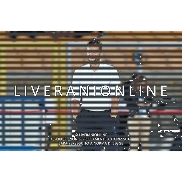 coach Alessio Dionisi of US Sassuolo during the Italian soccer Serie A match US Lecce vs US Sassuolo on October 06, 2023 at Via del Mare Stadium in Lecce, Italy. Photo by Emmanuele Mastrodonato/ag. Aldo Liverani sas / AGENZIA ALDO LIVERANI SAS