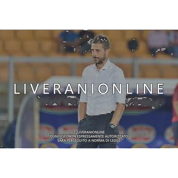 coach Alessio Dionisi of US Sassuolo during the Italian soccer Serie A match US Lecce vs US Sassuolo on October 06, 2023 at Via del Mare Stadium in Lecce, Italy. Photo by Emmanuele Mastrodonato/ag. Aldo Liverani sas / AGENZIA ALDO LIVERANI SAS