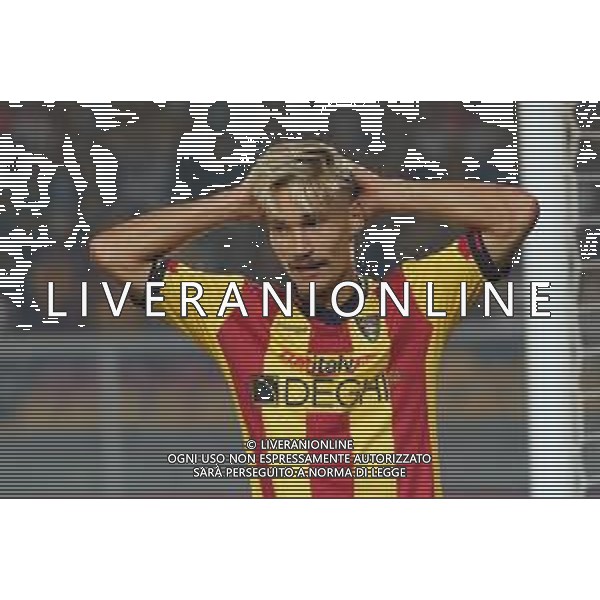 Pontus Almqvist (US Lecce) disappointment during the Italian soccer Serie A match US Lecce vs US Sassuolo on October 06, 2023 at Via del Mare Stadium in Lecce, Italy. Photo by Emmanuele Mastrodonato/ag. Aldo Liverani sas / AGENZIA ALDO LIVERANI SAS