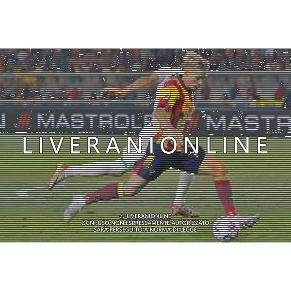 Pontus Almqvist (US Lecce) during the Italian soccer Serie A match US Lecce vs US Sassuolo on October 06, 2023 at Via del Mare Stadium in Lecce, Italy. Photo by Emmanuele Mastrodonato/ag. Aldo Liverani sas / AGENZIA ALDO LIVERANI SAS