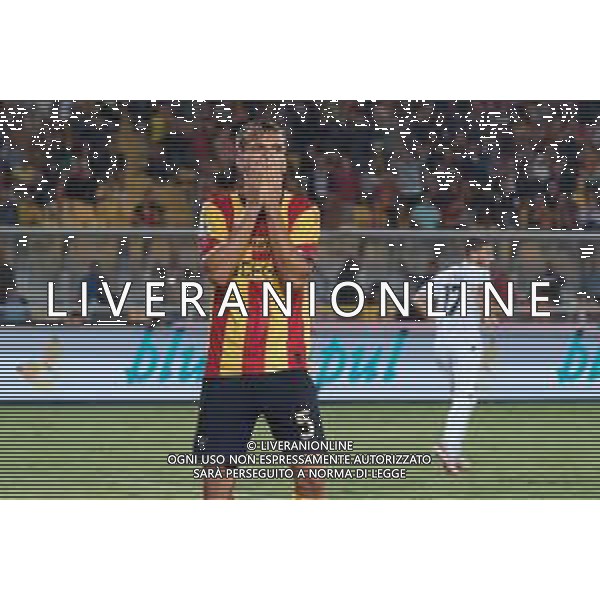 Marin Pongracic (US Lecce) during the Italian soccer Serie A match US Lecce vs US Sassuolo on October 06, 2023 at Via del Mare Stadium in Lecce, Italy. Photo by Emmanuele Mastrodonato/ag. Aldo Liverani sas / AGENZIA ALDO LIVERANI SAS