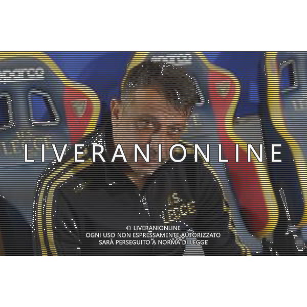 coach Roberto D’Aversa (US Lecce) during the Italian soccer Serie A match US Lecce vs US Sassuolo on October 06, 2023 at Via del Mare Stadium in Lecce, Italy. Photo by Emmanuele Mastrodonato/ag. Aldo Liverani sas / AGENZIA ALDO LIVERANI SAS